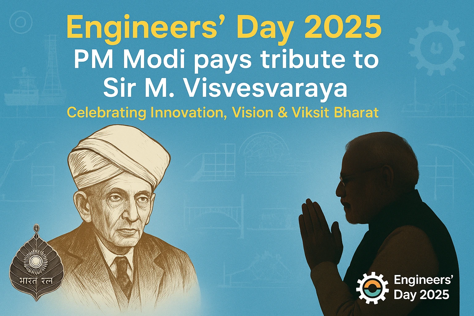 PM Modi Engineers Day Tribute