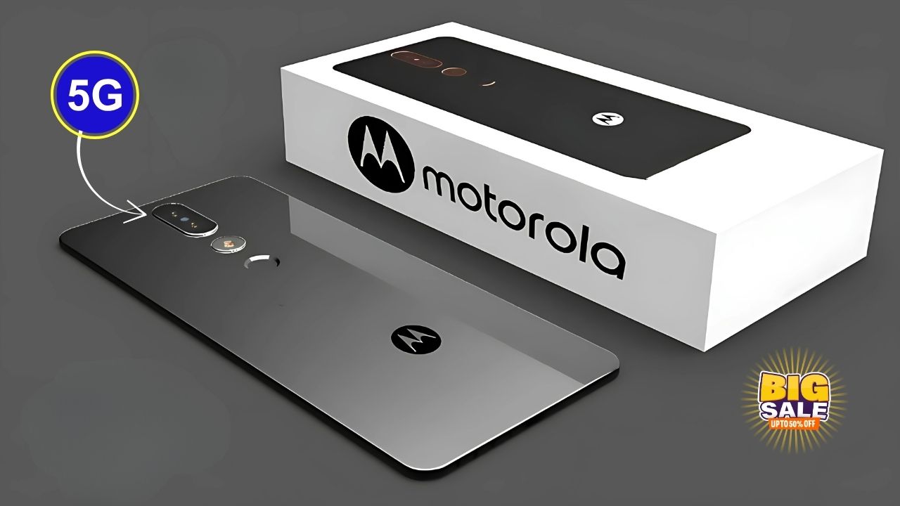 Motorola Slim Smartphone with 400MP Camera, 6500mAh Battery and 5G Connectivity